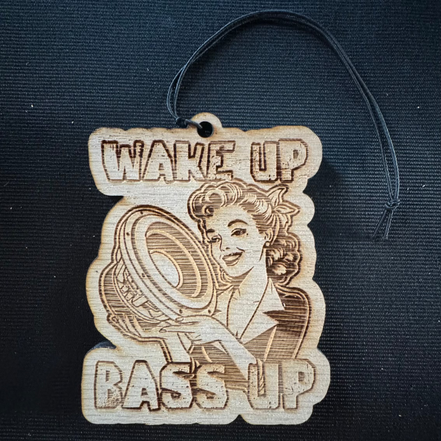Louder Air Freshener "Wake up Bass up"