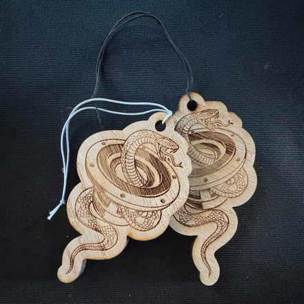 Louder Air Freshener "Snake in Sub"