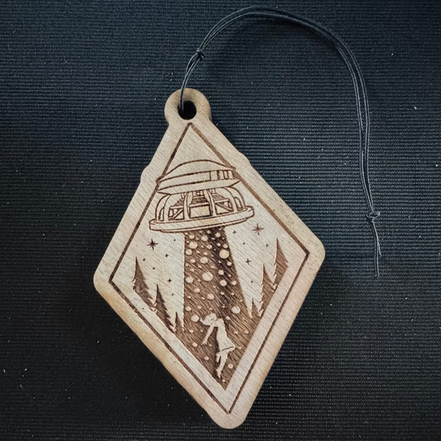 Louder Air Freshener "UFO Sub Abduction"