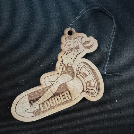 Louder Air Freshener "Betsy Bomber"