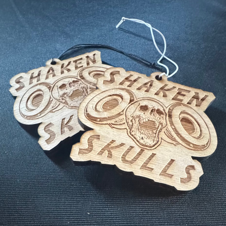 Louder Air Freshener "Shaken Skulls"