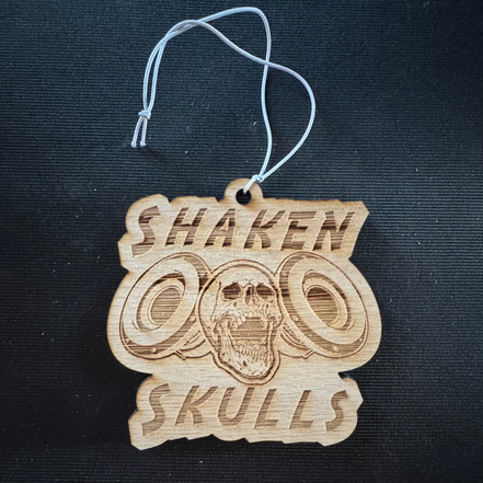Louder Air Freshener "Shaken Skulls"