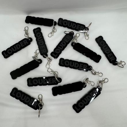 Louder Keychain