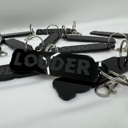 Louder Keychain