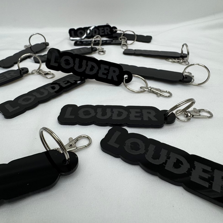 Louder Keychain