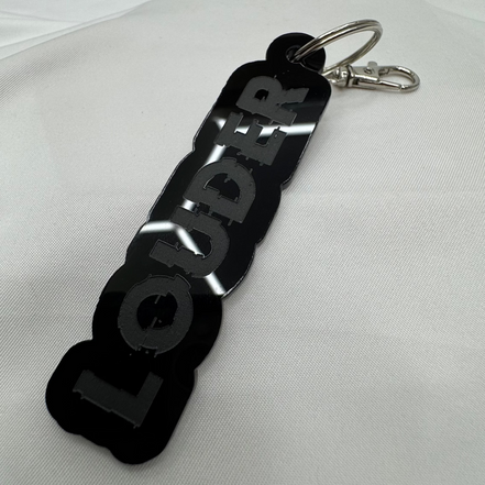 Louder Keychain