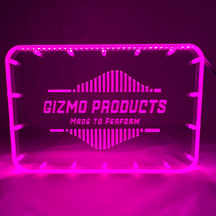 Sound Authority Plexiglass - 12" x 8" 3D Engraved Acrylic Window For Subwoofer Box