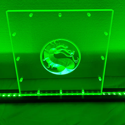 Sound Authority Plexiglass - 10" x 10" 3D Engraved Acrylic Window For Subwoofer Box - Sound Authority