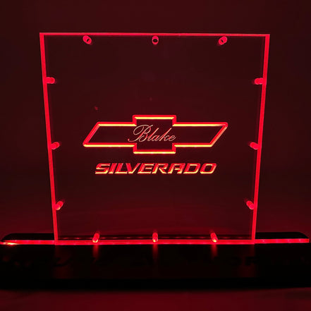 Sound Authority Plexiglass - 10" x 10" 3D Engraved Acrylic Window For Subwoofer Box - Sound Authority