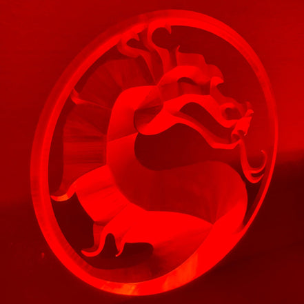 Sound Authority Plexiglass - 10" x 10" 3D Engraved Acrylic Window For Subwoofer Box - Sound Authority