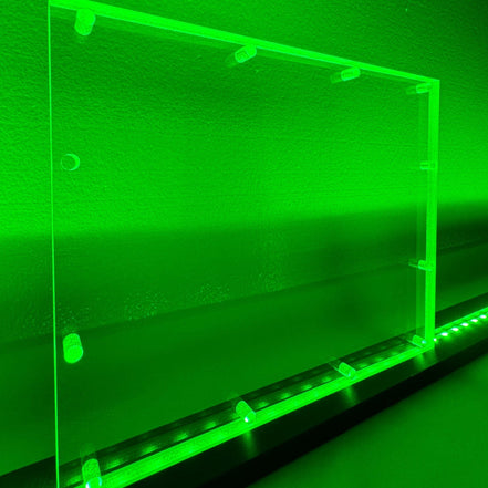 Sound Authority Plexiglass - 10" x 8" Blank Acrylic Window For Subwoofer Box - Sound Authority