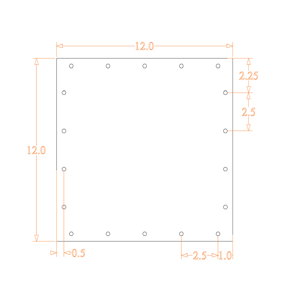 Sound Authority Plexiglass - 12