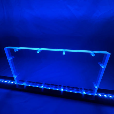 Sound Authority Plexiglass - 12" x 6" Blank Acrylic Window For Subwoofer Box - Sound Authority