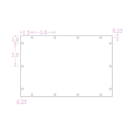 Sound Authority Plexiglass - 12" x 8" Blank Acrylic Window For Subwoofer Box - Sound Authority