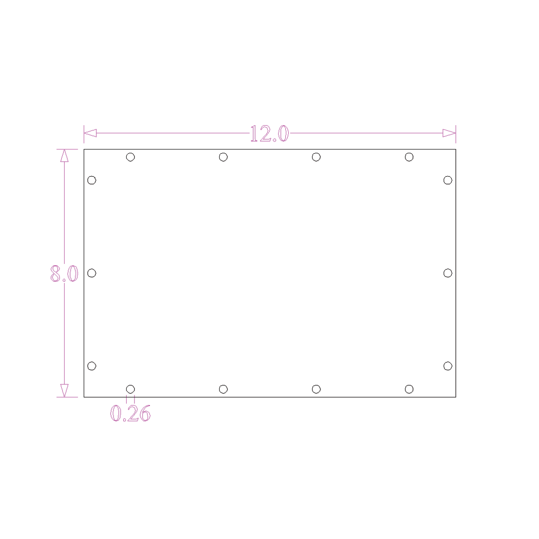 Sound Authority Plexiglass - 12