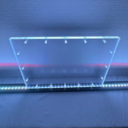 Sound Authority Plexiglass - 15" x 10" Blank Acrylic Window For Subwoofer Box - Sound Authority