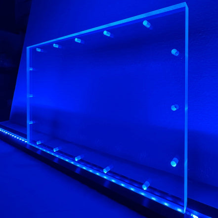 Sound Authority Plexiglass - 15" x 10" Blank Acrylic Window For Subwoofer Box - Sound Authority