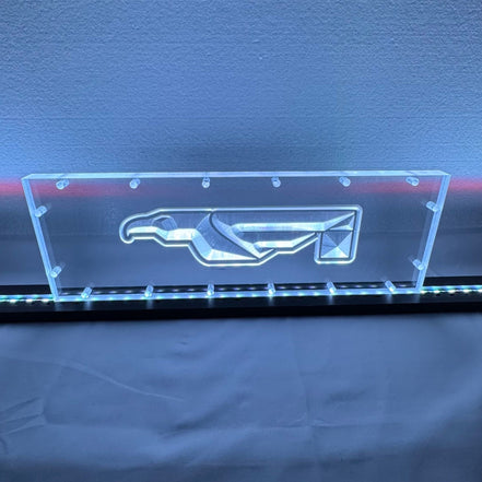 Sound Authority Plexiglass - 15" x 5" 3D Engraved Acrylic Window For Subwoofer Box - Sound Authority