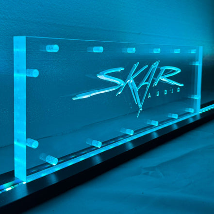 Sound Authority Plexiglass - 15" x 5" 3D Engraved Acrylic Window For Subwoofer Box - Sound Authority