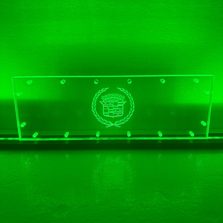 Sound Authority Plexiglass - 15" x 5" 3D Engraved Acrylic Window For Subwoofer Box - Sound Authority