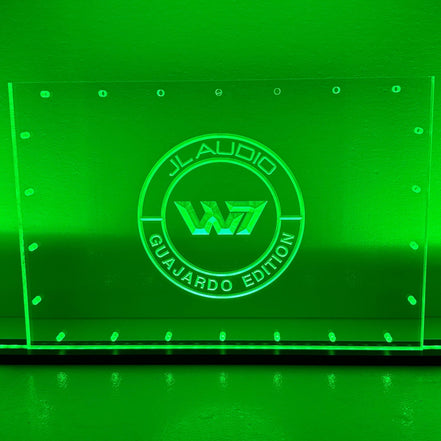 Sound Authority Plexiglass - 18" x 12" 3D Engraved Acrylic Window For Subwoofer Box - Sound Authority