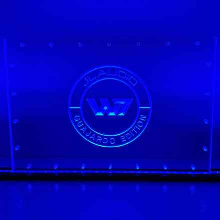 Sound Authority Plexiglass - 18" x 12" 3D Engraved Acrylic Window For Subwoofer Box - Sound Authority