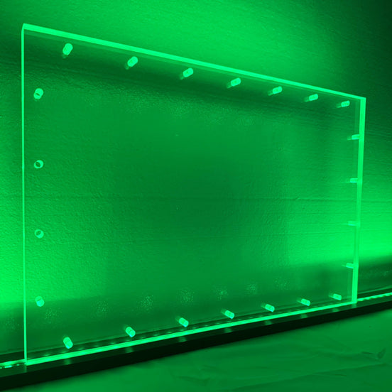 Sound Authority Plexiglass - 18" x 12" Blank Acrylic Window For Subwoofer Box - Sound Authority