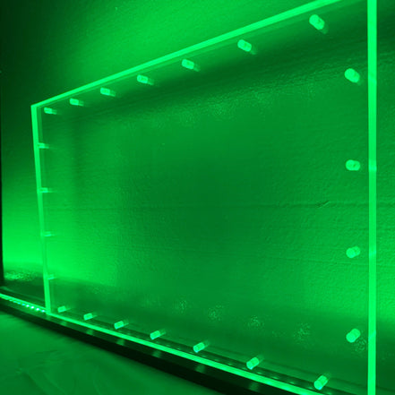 Sound Authority Plexiglass - 18" x 12" Blank Acrylic Window For Subwoofer Box - Sound Authority