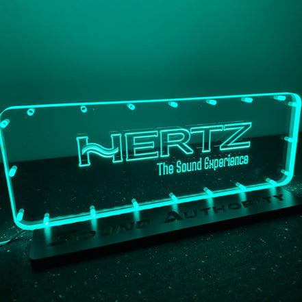 Sound Authority Plexiglass - 18" x 6" 3D Engraved Acrylic Window For Subwoofer Box - Sound Authority