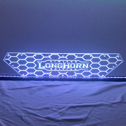 Sound Authority Plexiglass - 20" x 5" 3D Engraved Acrylic Window For Subwoofer Box - Sound Authority