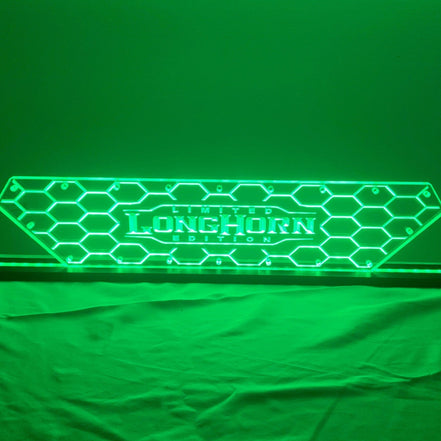 Sound Authority Plexiglass - 20" x 5" 3D Engraved Acrylic Window For Subwoofer Box - Sound Authority