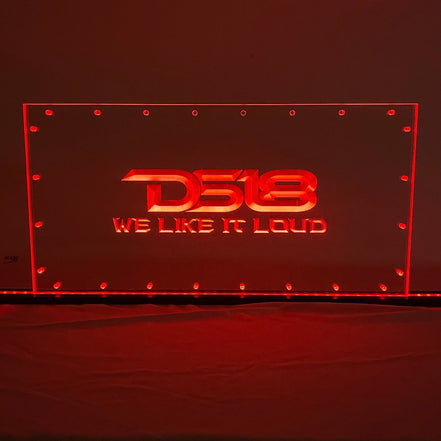 Sound Authority Plexiglass - 24" x 12" 3D Engraved Acrylic Window For Subwoofer Box - Sound Authority