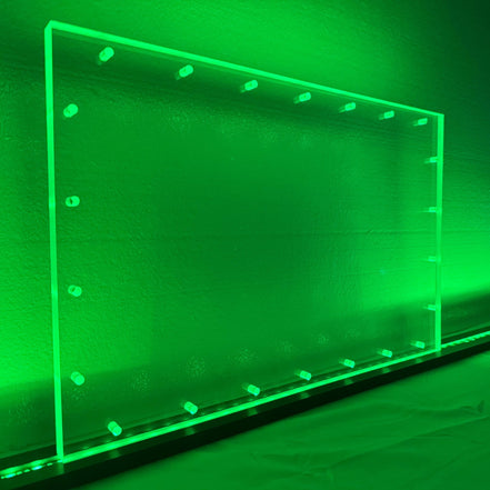 Sound Authority Plexiglass - 24" x 18" Blank Acrylic Window For Subwoofer Box - Sound Authority