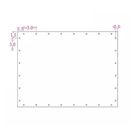 Sound Authority Plexiglass - 24" x 18" Blank Acrylic Window For Subwoofer Box - Sound Authority