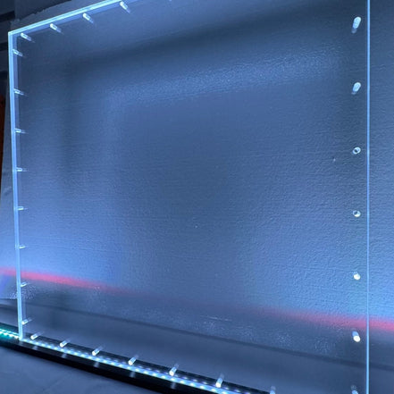 Sound Authority Plexiglass - 24" x 24" Blank Acrylic Window For Subwoofer Box - Sound Authority