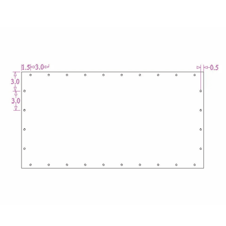 Sound Authority Plexiglass - 30" x 15" 3D Engraved Acrylic Window For Subwoofer Box - Sound Authority