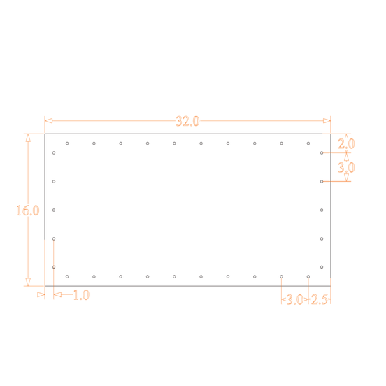 Sound Authority Plexiglass - 32" x 16" Blank Acrylic Window For Subwoofer Box - Sound Authority