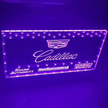 Sound Authority Plexiglass - 36" x 18" 3D Engraved Acrylic Window For Subwoofer Box - Sound Authority