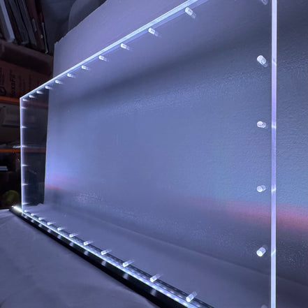 Sound Authority Plexiglass - 36" x 18" Blank Acrylic Window For Subwoofer Box - Sound Authority