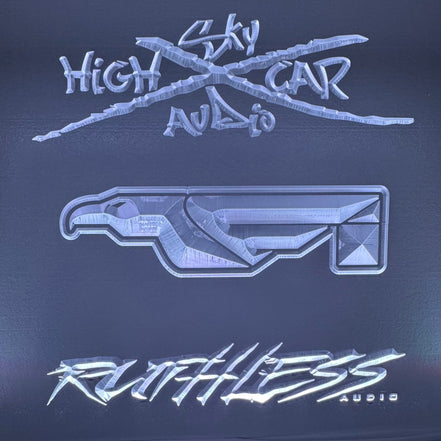 Sound Authority Plexiglass - 36" x 24" 3D Engraved Acrylic Window For Subwoofer Box - Sound Authority