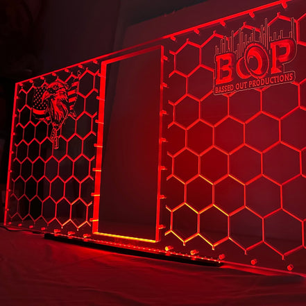 Sound Authority Plexiglass - 48" x 24" 3D Engraved Acrylic Window For Subwoofer Box - Sound Authority