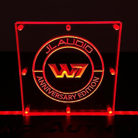 Sound Authority Plexiglass - 6" x 6" 3D Engraved Acrylic Window For Subwoofer Box - Sound Authority