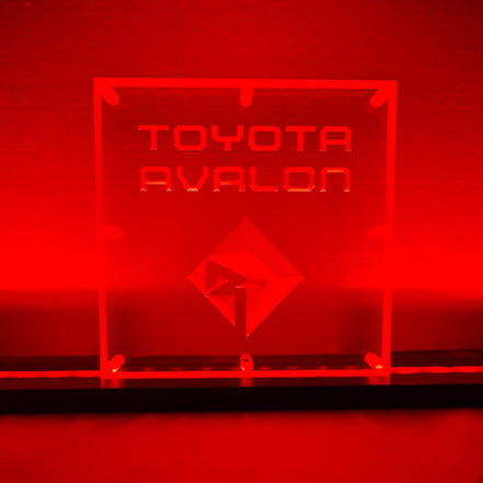 Sound Authority Plexiglass - 6" x 6" 3D Engraved Acrylic Window For Subwoofer Box - Sound Authority