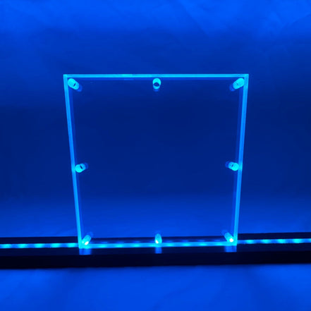 Sound Authority Plexiglass - 6" x 6" Blank Acrylic Window For Subwoofer Box - Sound Authority
